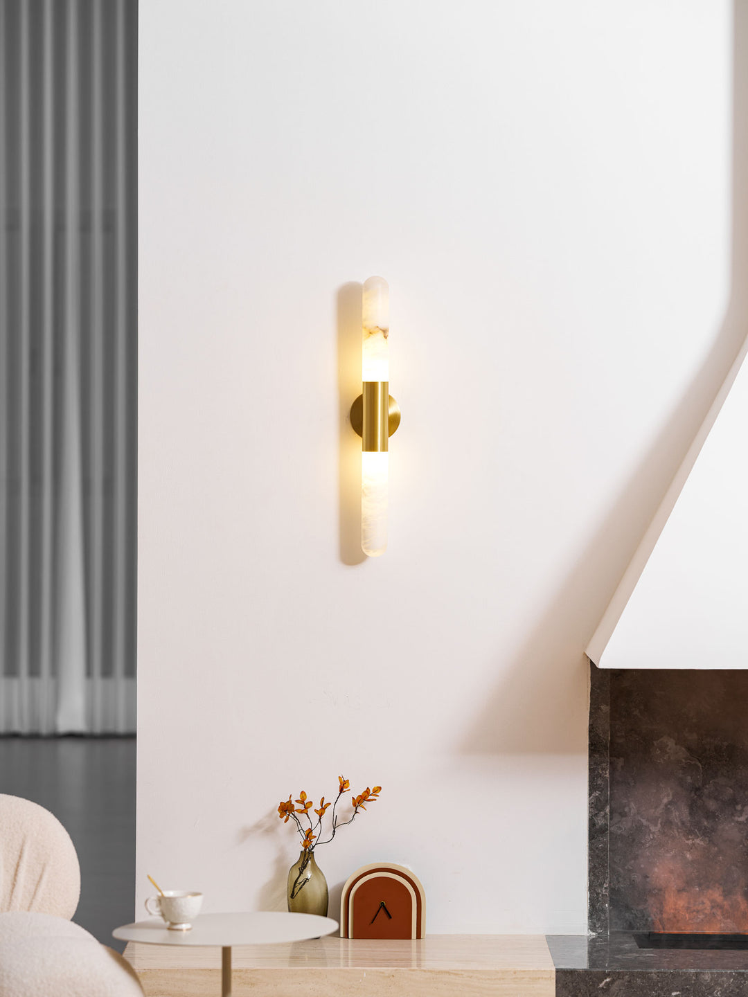 Cavoya Alabaster Wall Light - Vakkerlight