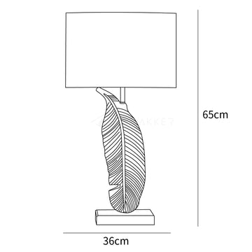 Cayo Table Lamp — Dimension drawings 1