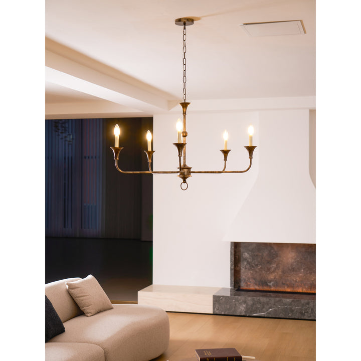 Elara Candle Chandelier - Vakkerlight