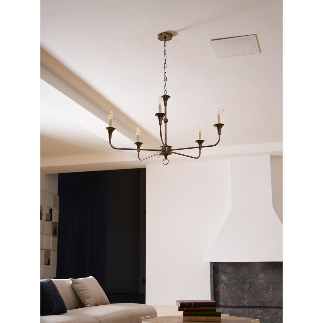 Elara Candle Chandelier - Vakkerlight