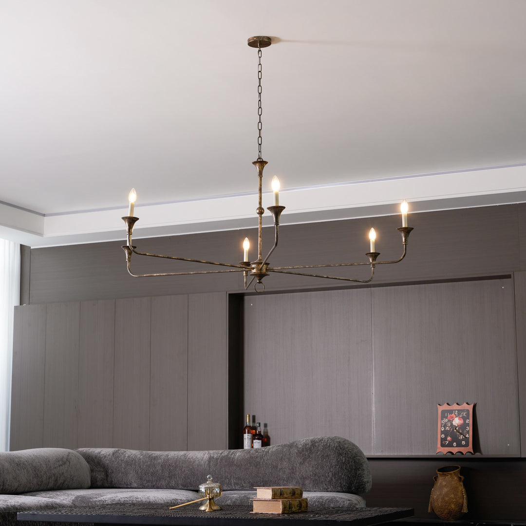 Elara Candle Chandelier - Vakkerlight
