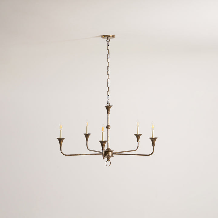 Elara Candle Chandelier - Vakkerlight