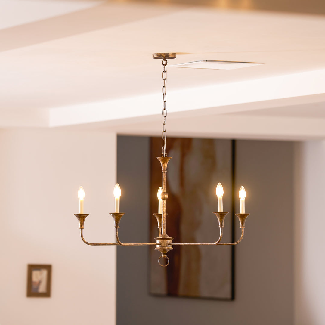 Elara Candle Chandelier - Vakkerlight