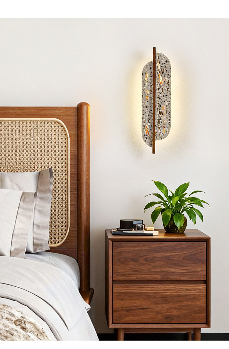 Celeste Travertine Wall Light