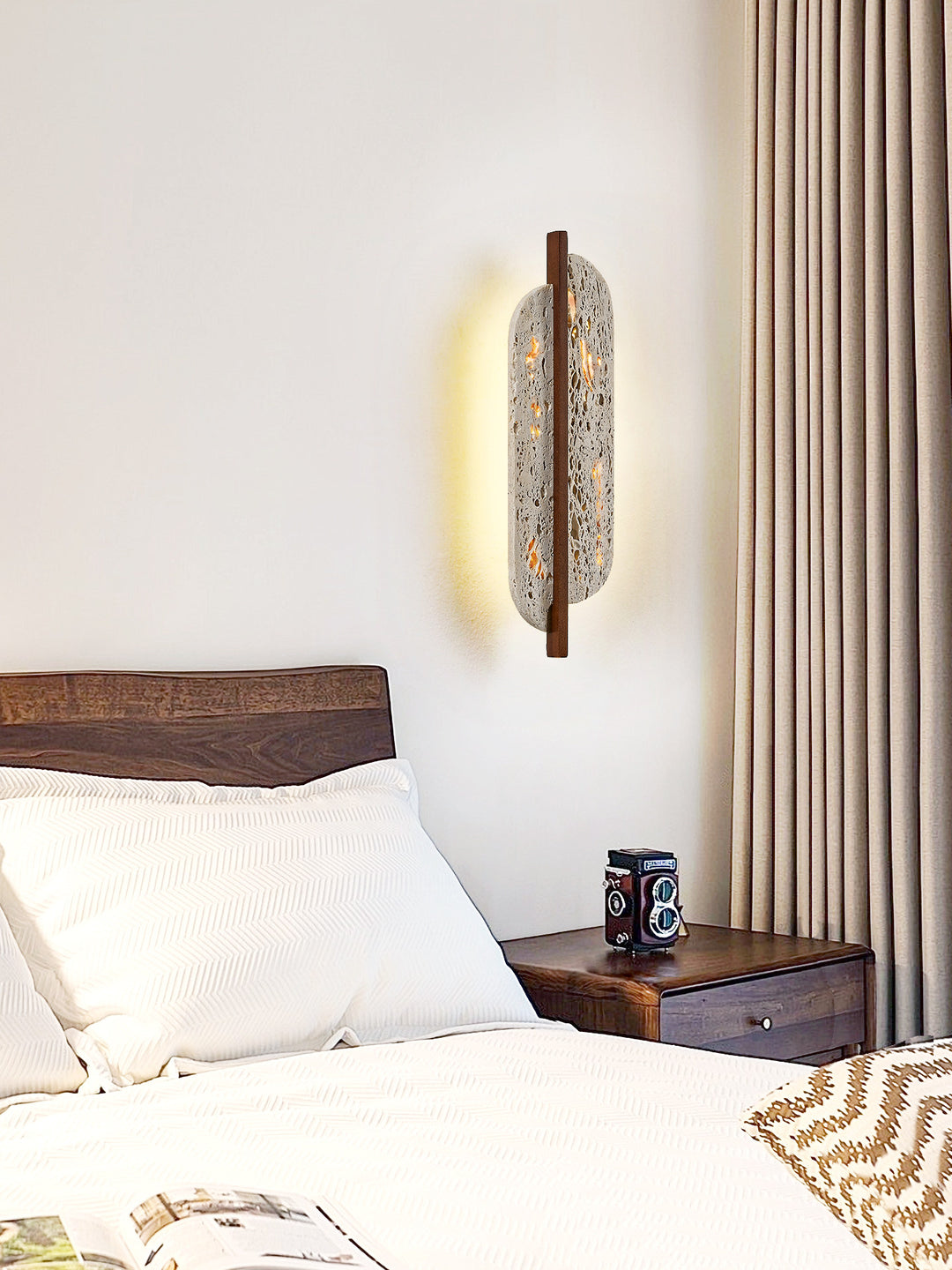 Celeste Travertine Wall Light