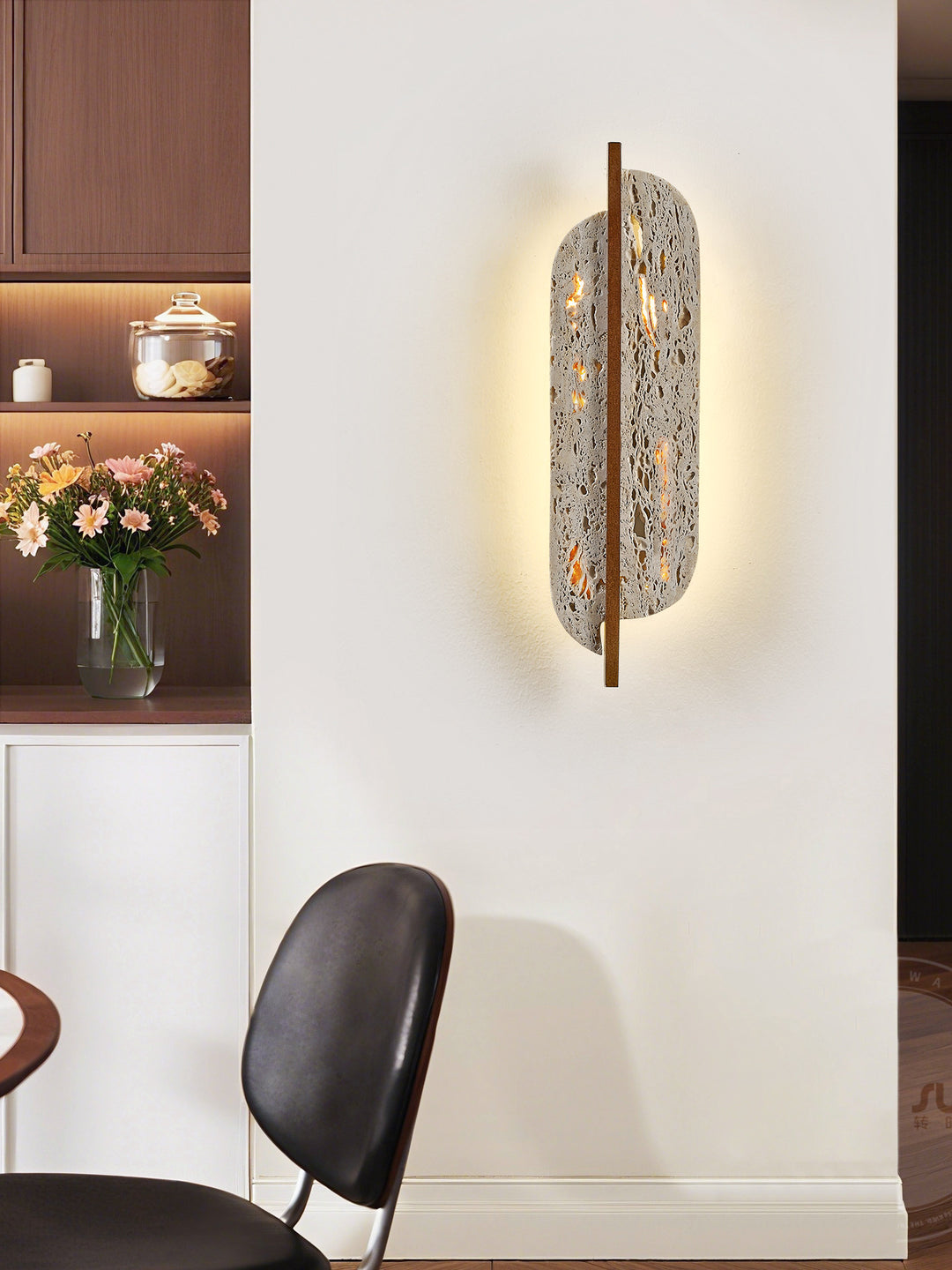 Celeste Travertine Wall Light