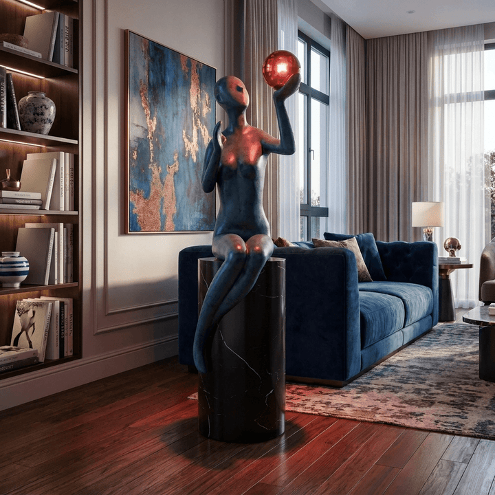 Celeste Poise Sculpture Lamp - Vakkerlight