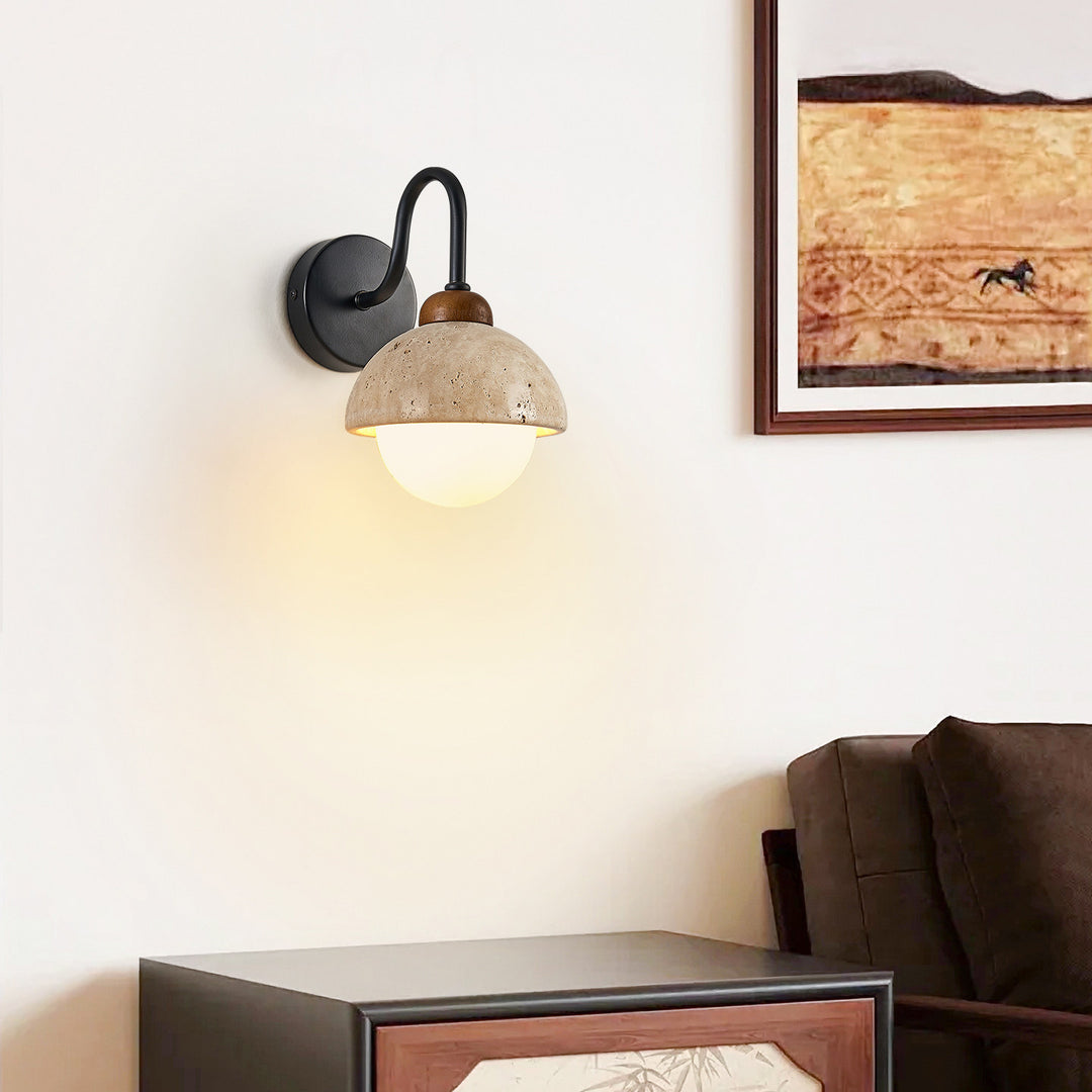 Celestia Travertine Wall Light - Vakkerlight