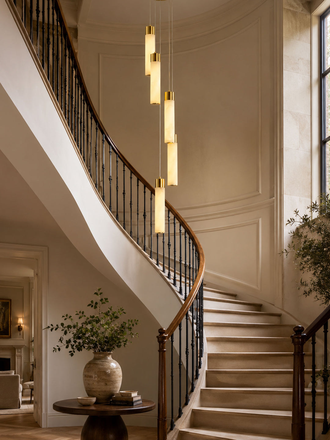 Celestial Alabaster Cascade Chandelier - Vakkerlight
