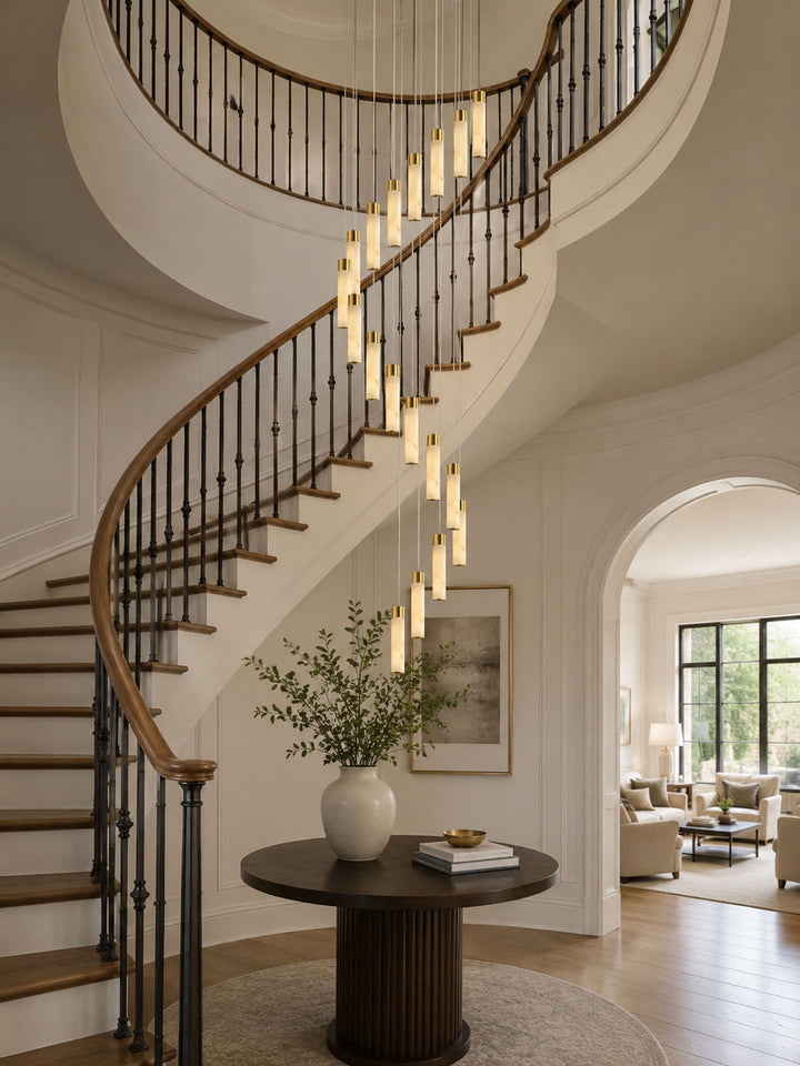 Celestial Alabaster Cascade Chandelier - Vakkerlight