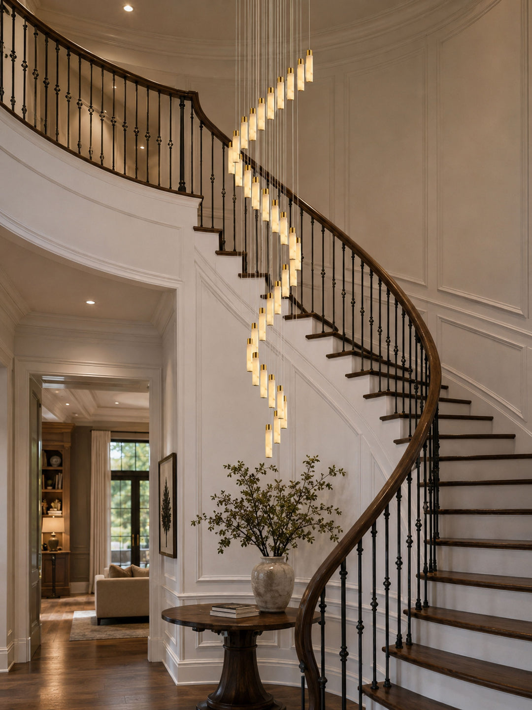 Celestial Alabaster Cascade Chandelier - Vakkerlight