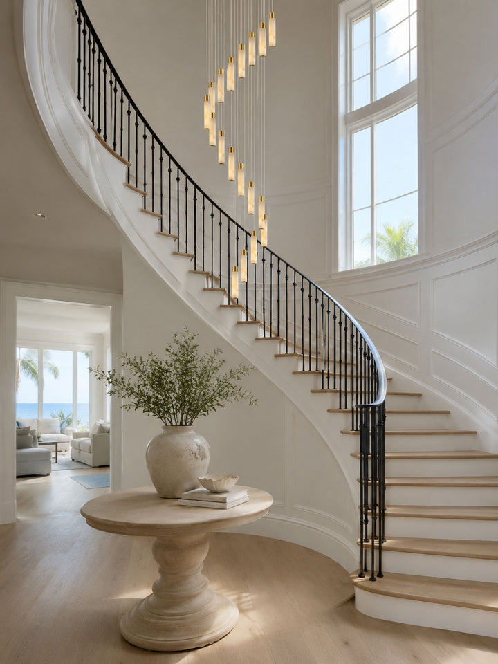 Celestial Alabaster Cascade Chandelier - Vakkerlight