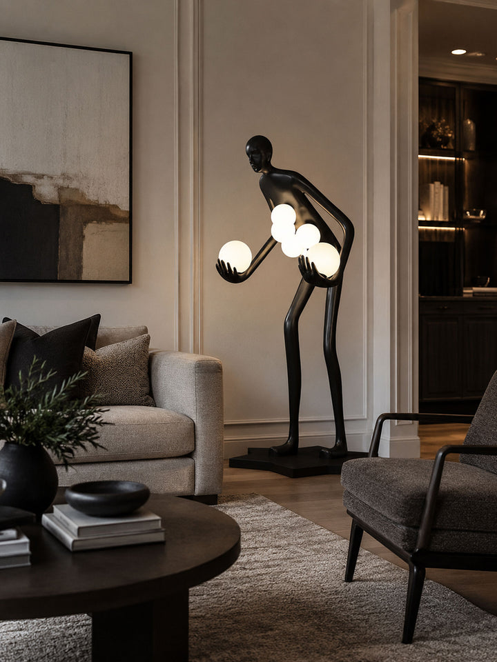 Celestial Guardian Sculpture Floor Lamp - Vakkerlight