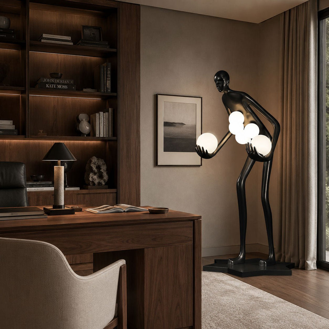 Celestial Guardian Sculpture Floor Lamp - Vakkerlight