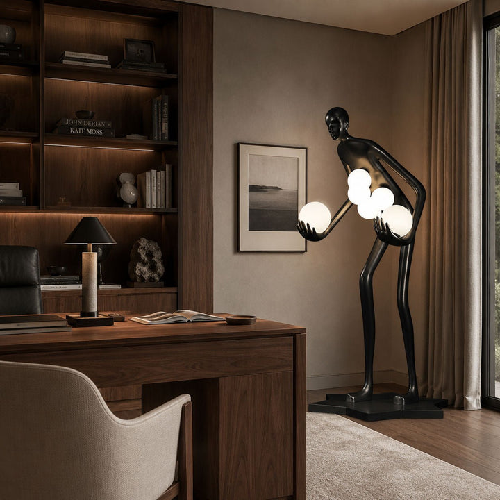 Celestial Guardian Sculpture Floor Lamp - Vakkerlight
