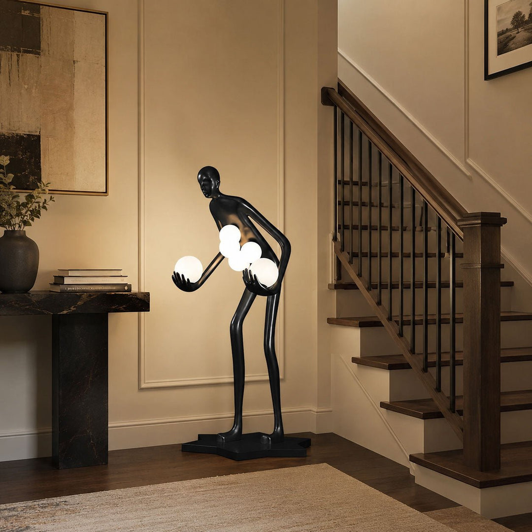 Celestial Guardian Sculpture Floor Lamp - Vakkerlight