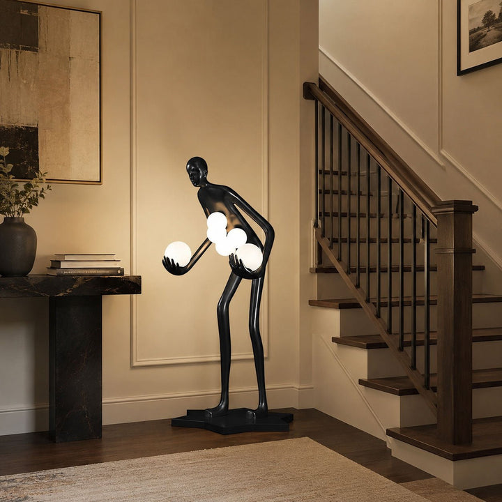 Celestial Guardian Sculpture Floor Lamp - Vakkerlight