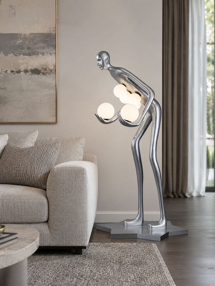 Celestial Guardian Sculpture Floor Lamp - Vakkerlight