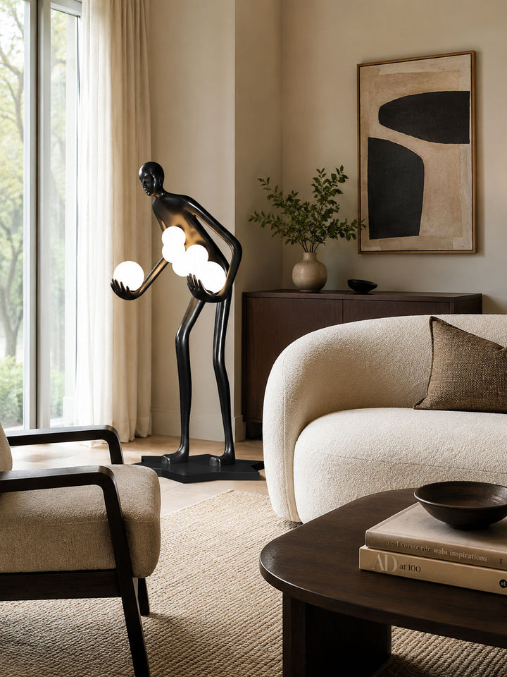 Celestial Guardian Sculpture Floor Lamp - Vakkerlight