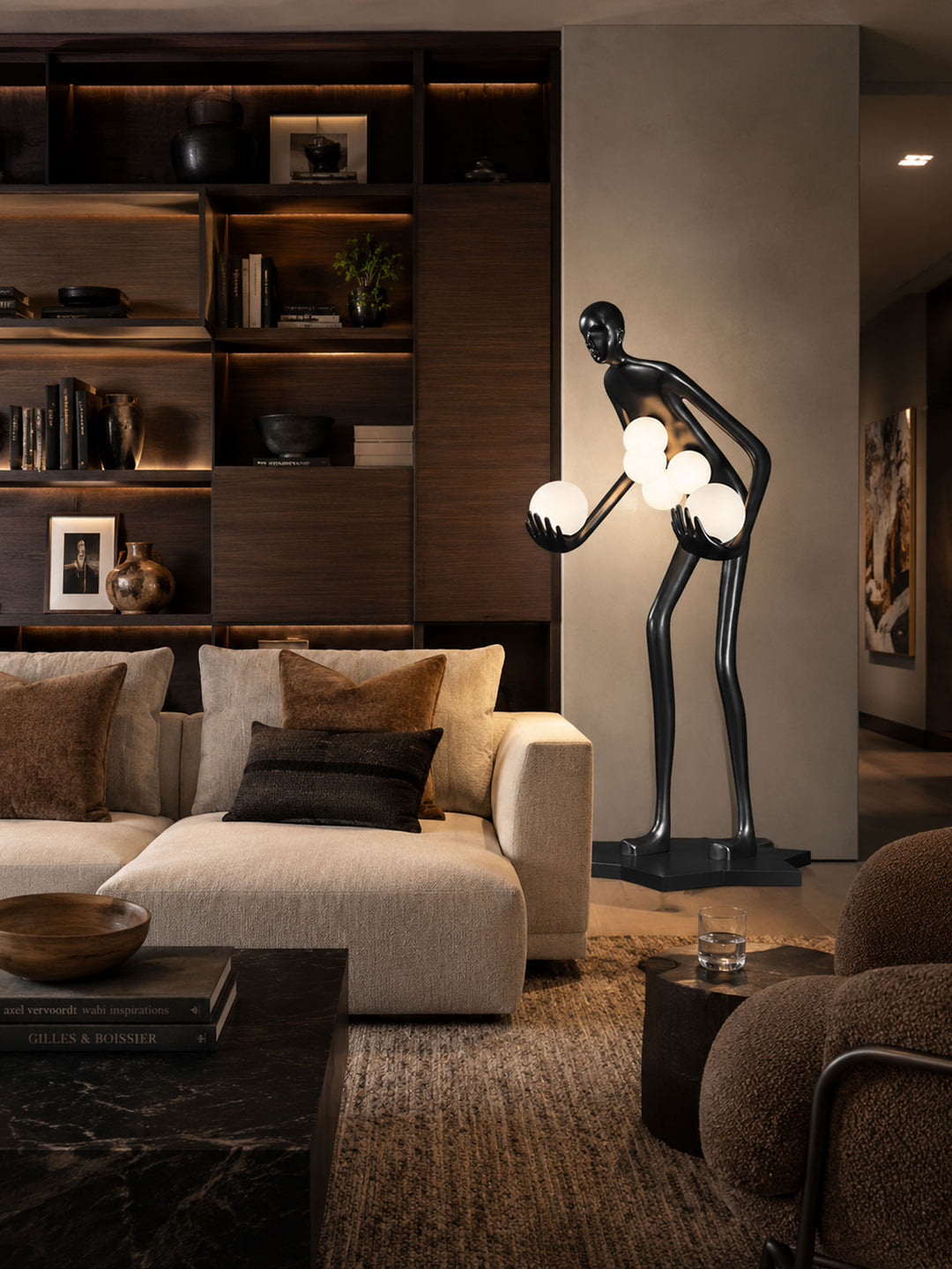 Celestial Guardian Sculpture Floor Lamp - Vakkerlight