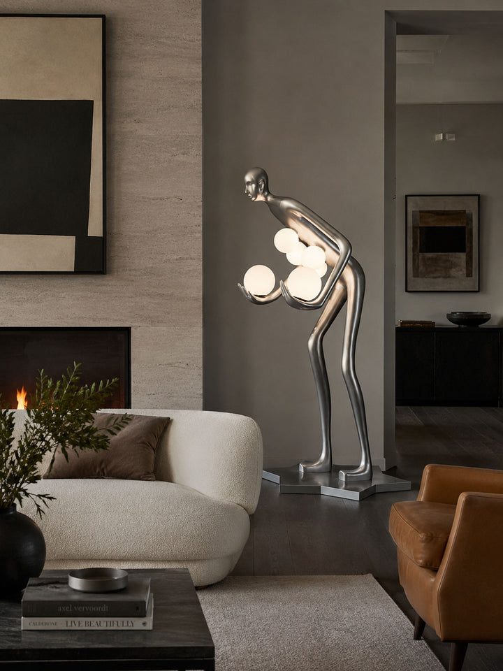 Celestial Guardian Sculpture Floor Lamp - Vakkerlight