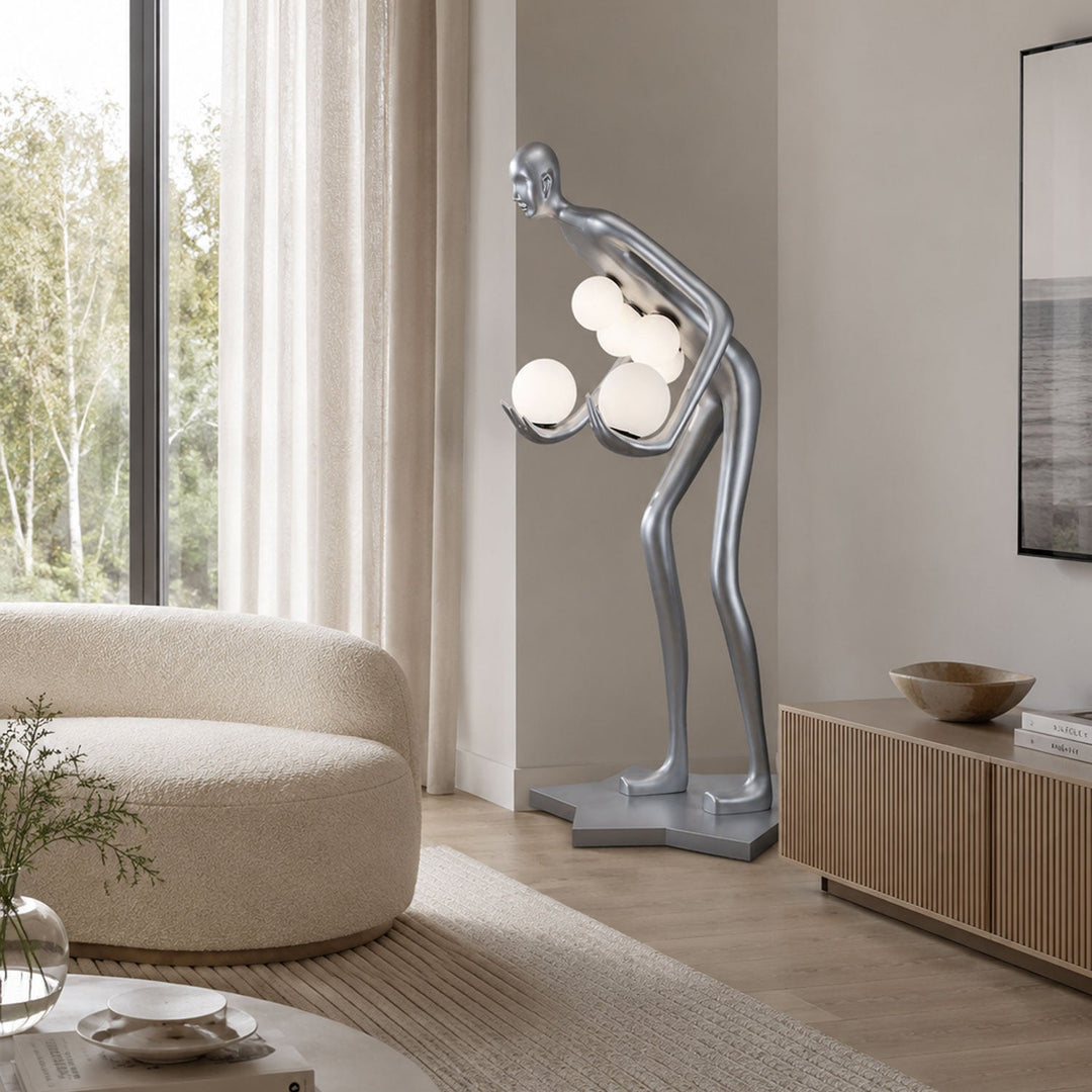 Celestial Guardian Sculpture Floor Lamp - Vakkerlight