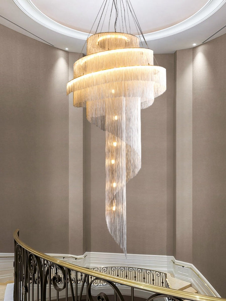Celestial Twist Chandelier
