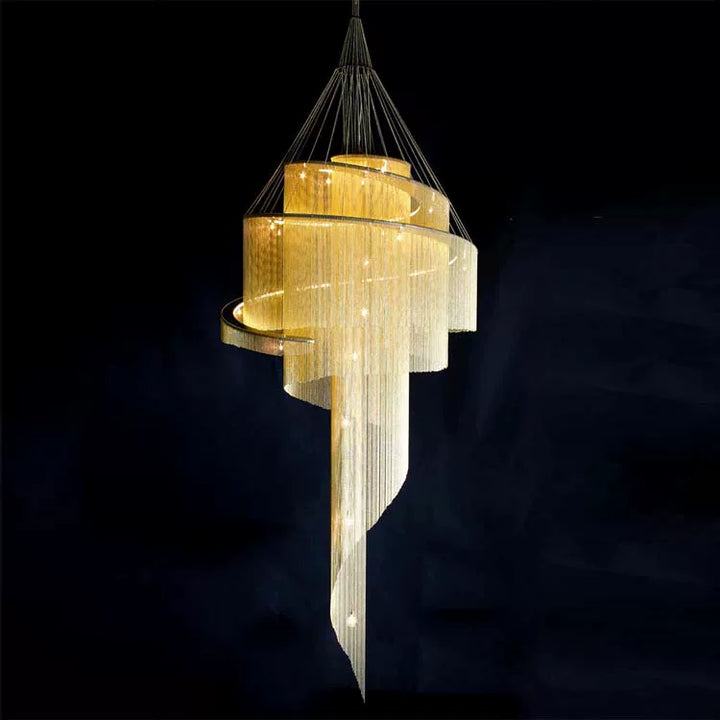 Celestial Twist Chandelier