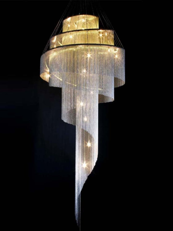 Celestial Twist Chandelier