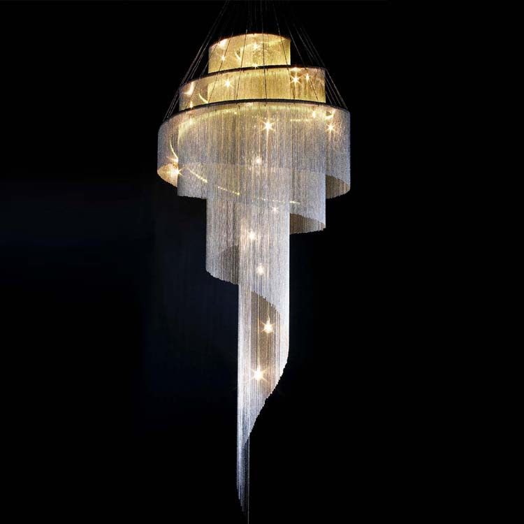 Celestial Twist Chandelier