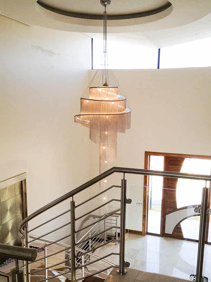 Celestial Twist Chandelier