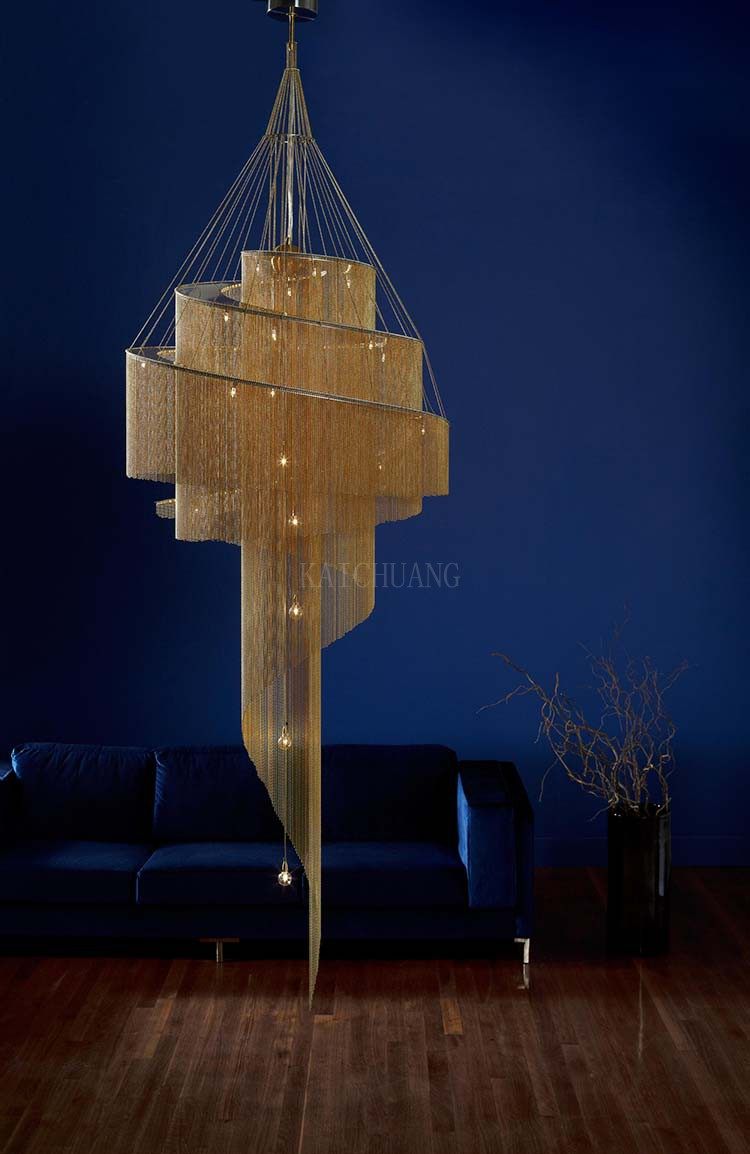 Celestial Twist Chandelier