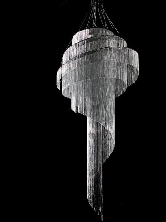 Celestial Twist Chandelier