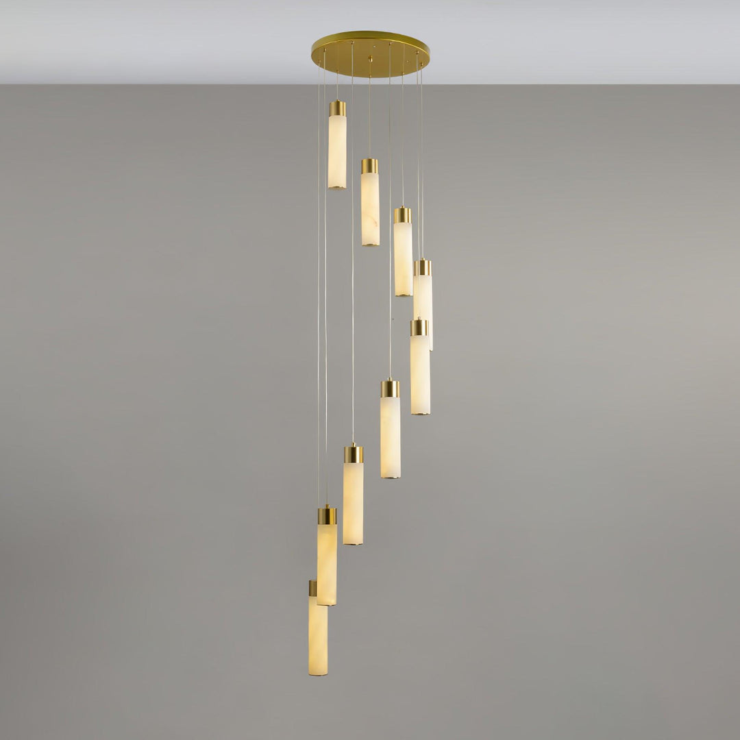 Celestial Alabaster Cascade Chandelier - Vakkerlight