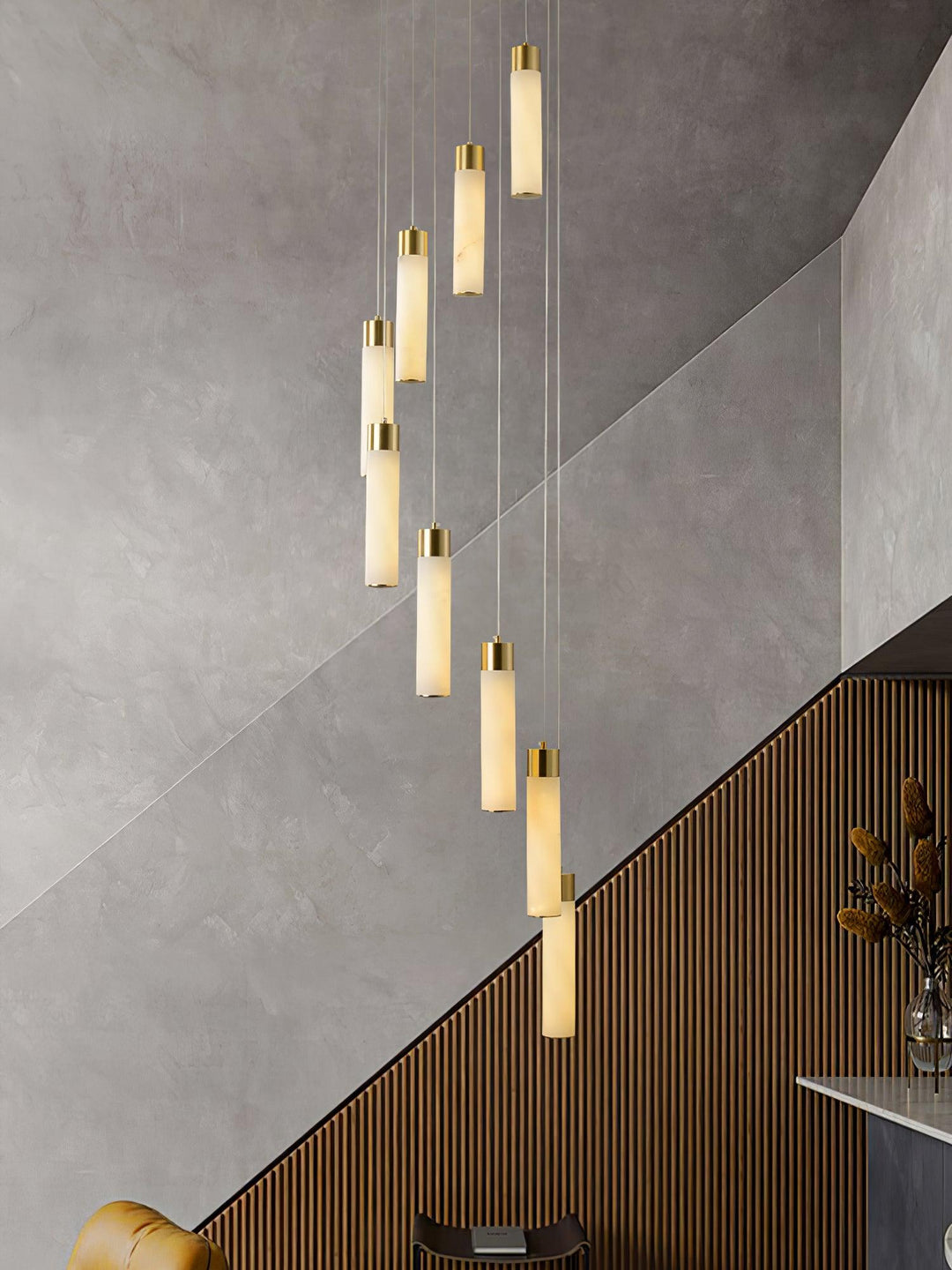 Celestial Alabaster Cascade Chandelier - Vakkerlight