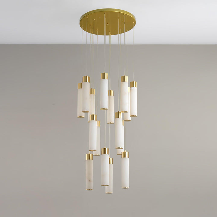 Celestial Alabaster Cascade Chandelier - Vakkerlight