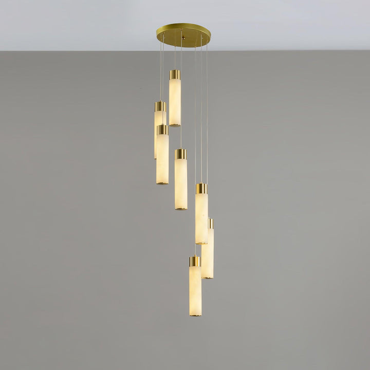 Celestial Alabaster Cascade Chandelier - Vakkerlight