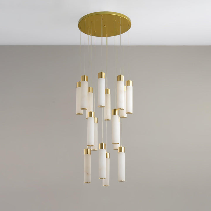 Celestial Alabaster Cascade Chandelier - Vakkerlight