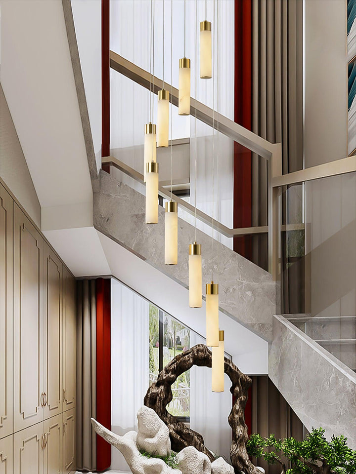 Celestial Alabaster Cascade Chandelier - Vakkerlight