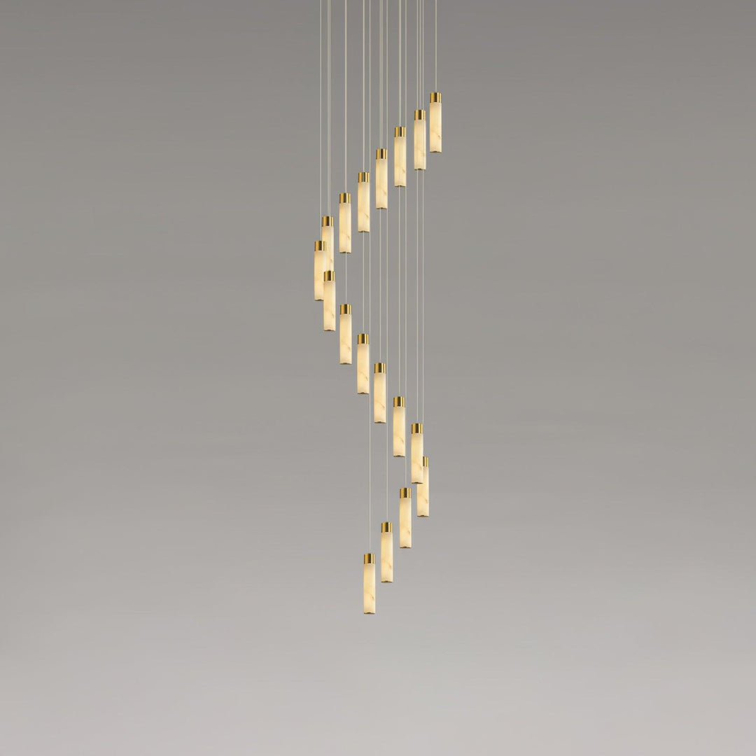 Celestial Alabaster Cascade Chandelier - Vakkerlight