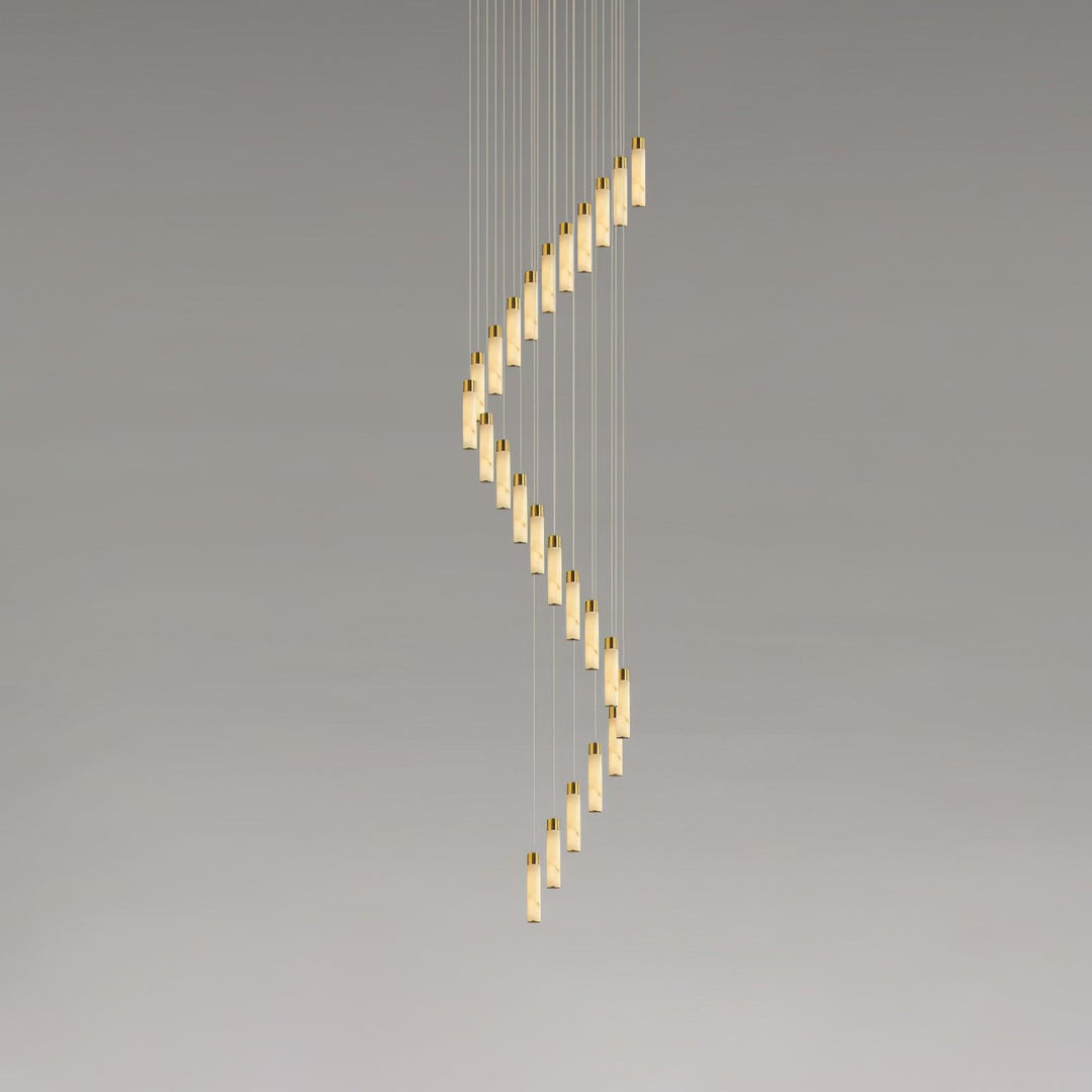 Celestial Alabaster Cascade Chandelier - Vakkerlight