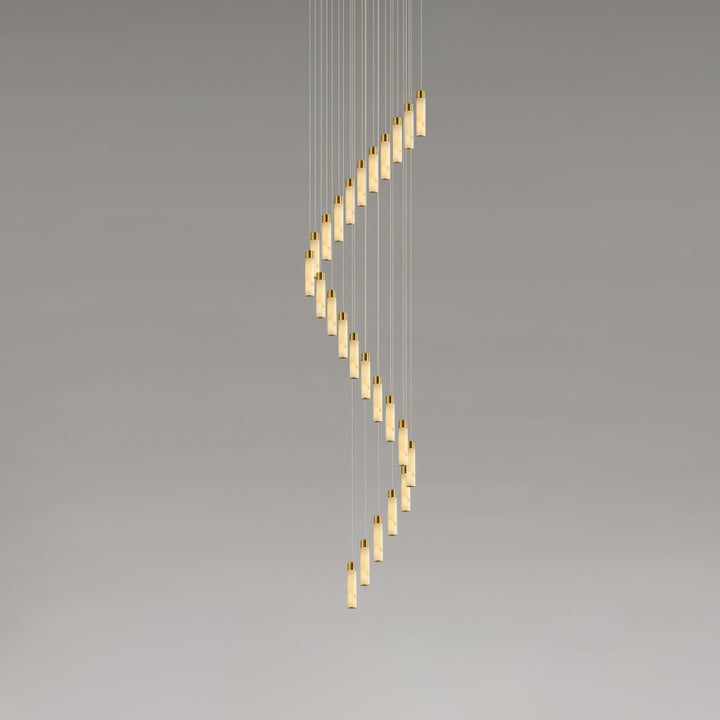 Celestial Alabaster Cascade Chandelier - Vakkerlight