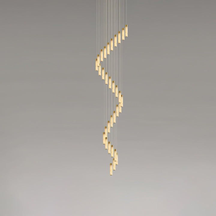 Celestial Alabaster Cascade Chandelier - Vakkerlight