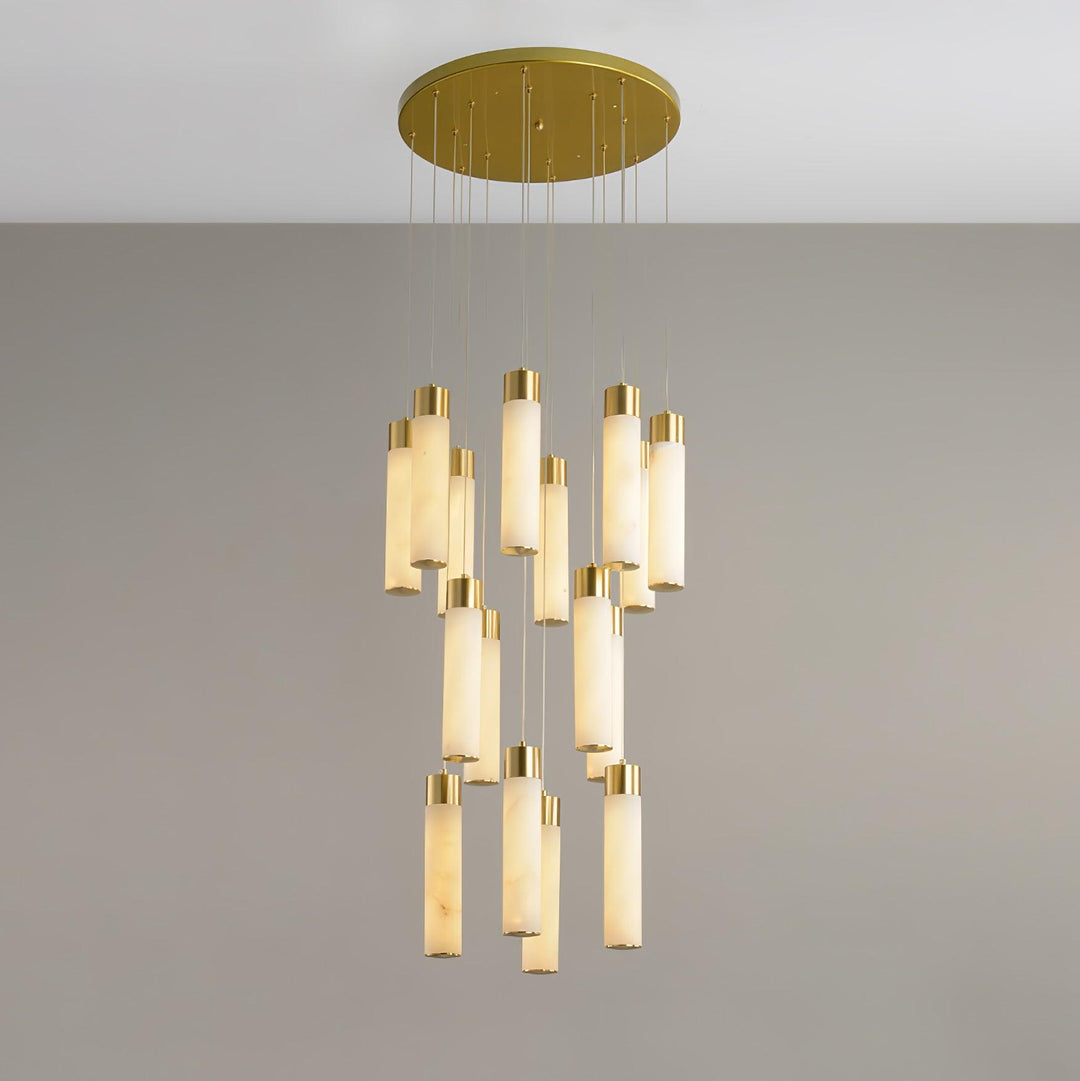 Celestial Alabaster Cascade Chandelier - Vakkerlight