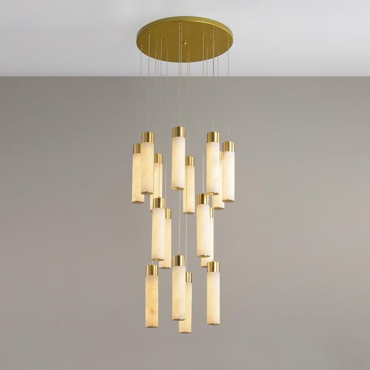 Celestial Alabaster Cascade Chandelier - Vakkerlight