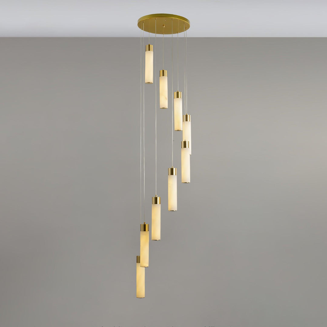 Celestial Alabaster Cascade Chandelier - Vakkerlight