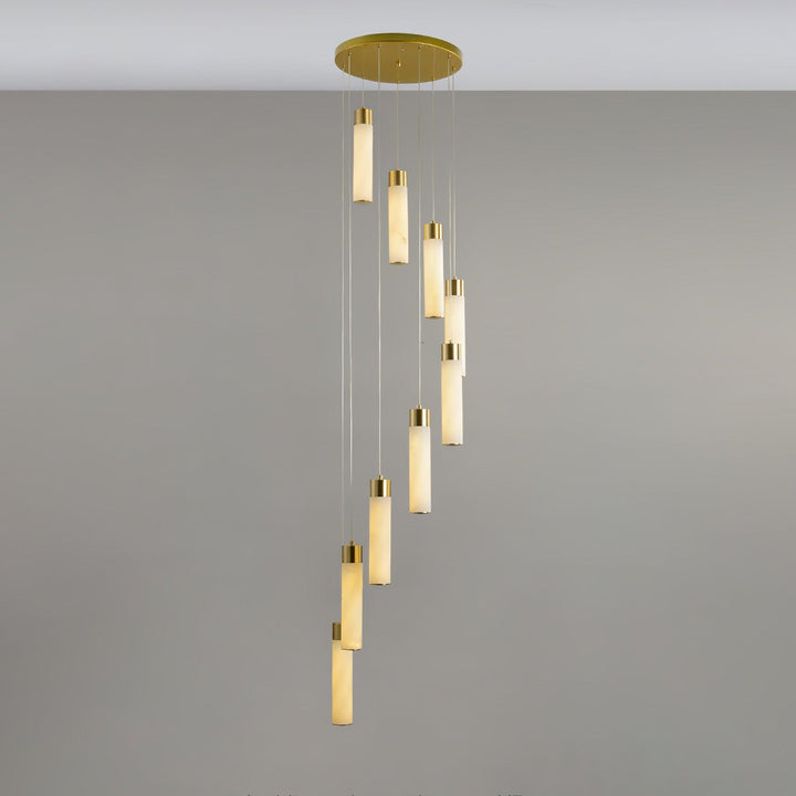 Celestial Alabaster Cascade Chandelier - Vakkerlight