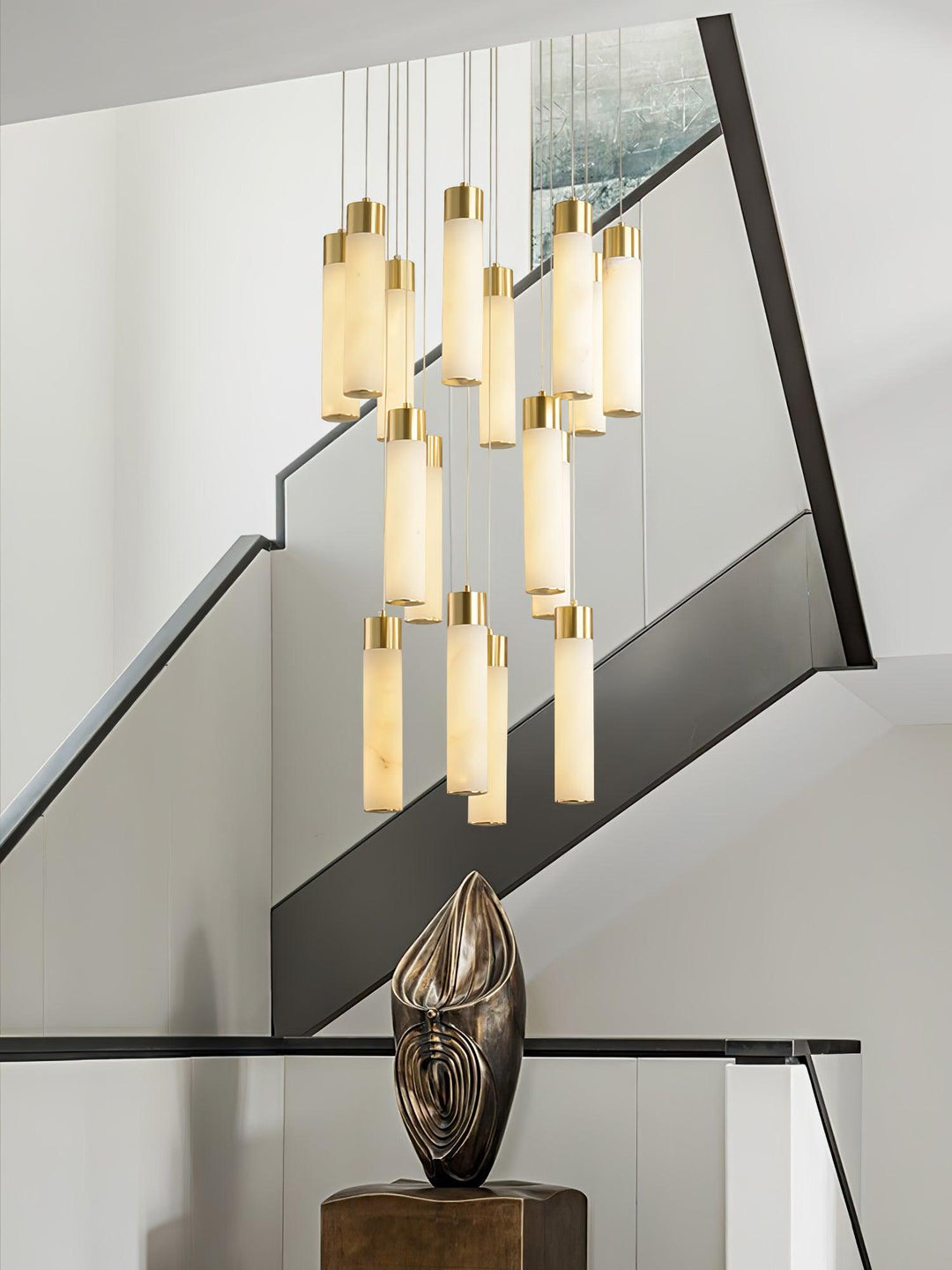 Celestial Alabaster Cascade Chandelier - Vakkerlight