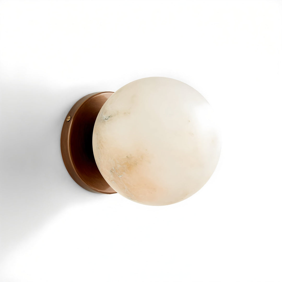 Celestial Double Alabaster Sconce - Vakkerlight