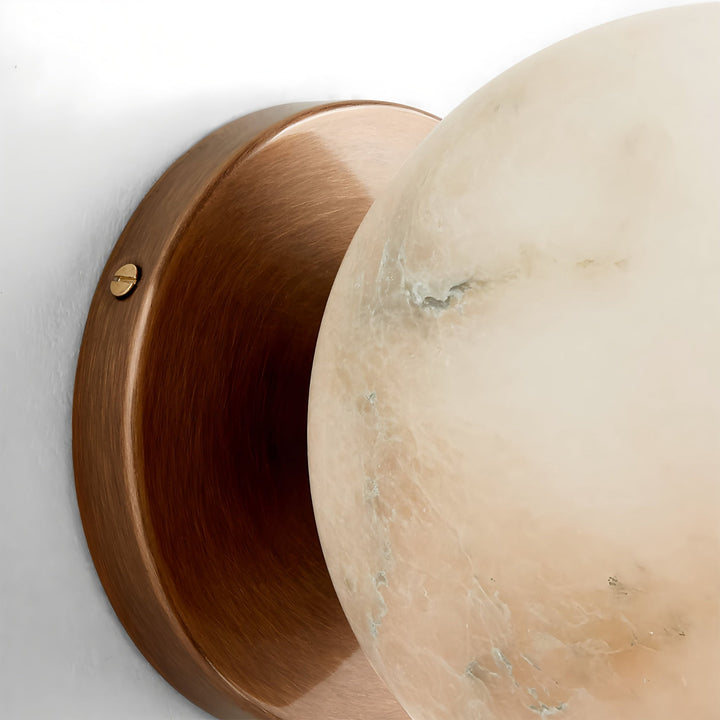 Celestial Double Alabaster Sconce - Vakkerlight